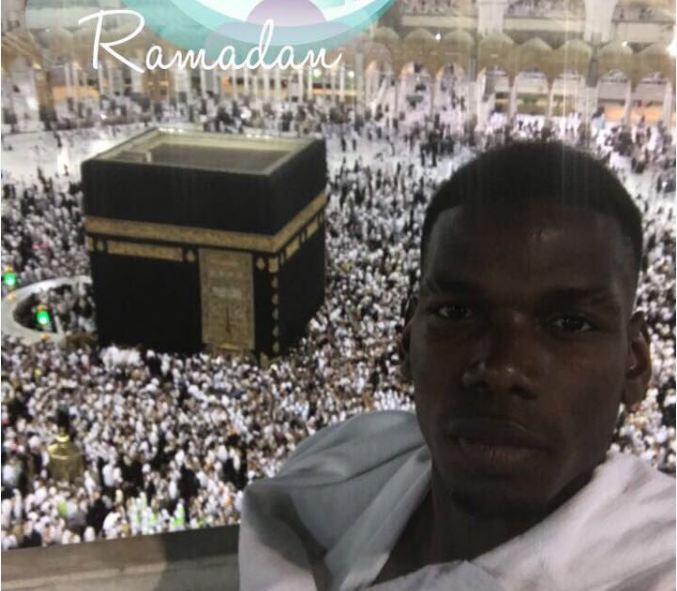 Paul Pogba in Mecca 2